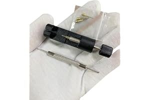 OTOPO Metal Watch Band Link Removal Kit, Tools to Adjust and Remover Bracelets Strap, Pin Remover for Sizing Bands, Watch Band Adjust Repair Tool Kit with Extra Replacement