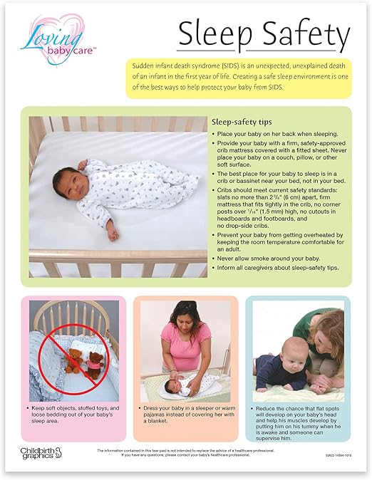 Loving Baby Care Sleep Safety Tear Pad, English/Spanish Health & Personal Care