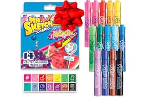 Mr. Sketch® Scented Markers, Chisel Point, Assorted, Pack Of 14