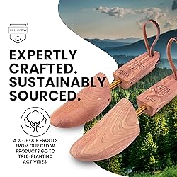 HOUNDSBAY Cowboy Boot Trees, Cedar Western Boot