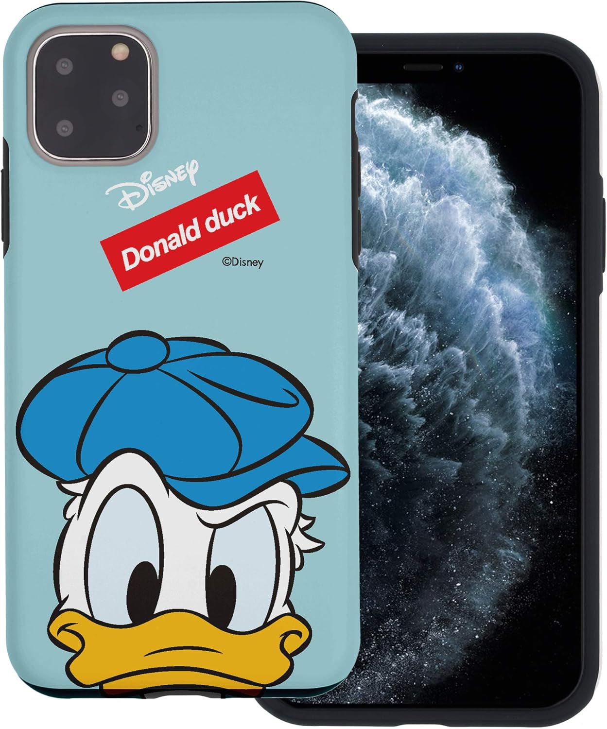 Amazon Com Willbee Compatible With Iphone 11 Case 6 1inch Layered Hybrid Tpu Pc Bumper Cover Face Donald