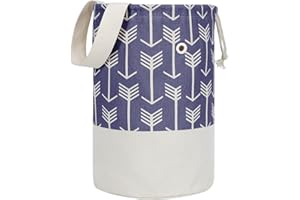 TOGETRUE Yarn Bag, Knitting Crochet Bag, Portable Yarn Storage Bags Organizer for Crocheting Project, Store Skein Ball, Short Knitting Needle (Medium,Purple)