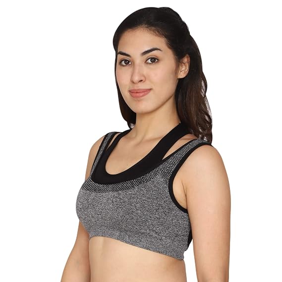 Buy Mysha Women S Sports Double Support Padded Highly Comfortable Sports Bra Removable Pads Free Size Fits Best 30b To 36b At Amazon In