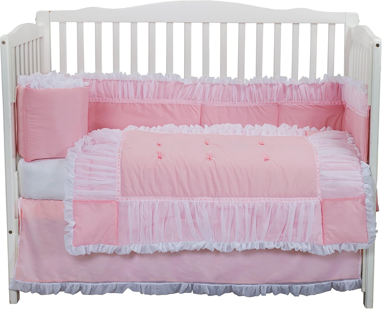 Baby Nursery Bedding Sets Pink Baby Doll Bedding Sweet Touch Baby 4 Piece Crib Bedding Set Kopa Or Kr