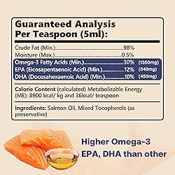 Wild Alaskan Salmon Oil for Dogs & Cats