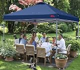 MasterCanopy Durable Ez Pop-up Gazebo Tent 3x3M Navy Blue Roller Bag view 6