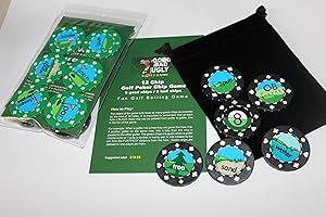 GOLF 4 YOU Golf Poker Chip Game