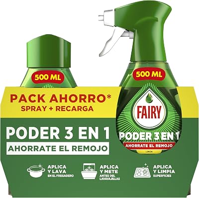 Alimentação Sem Imersão em Spray de Limão, Louça e Cozinha, Antigordura, 1000ml