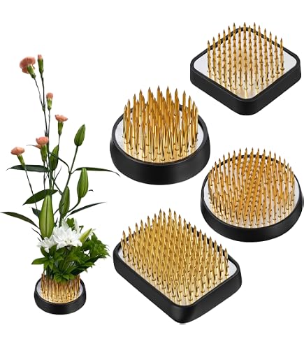 Amazon.com: 4/Set Flower Frog Japanese Ikebana Flower Arrangement