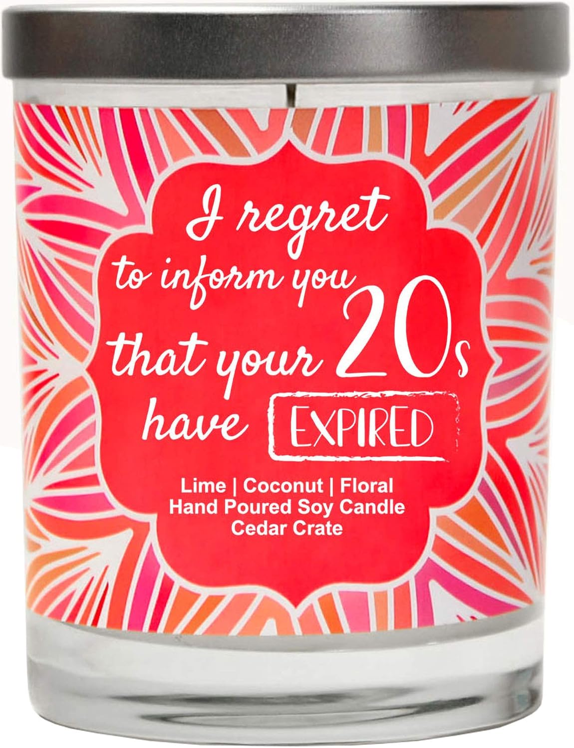 Amazon Com Regret To Inform You That Your S Have Expired 30th Birthday Candle Gifts For Women Funny Bestfriend Birthday Stuff Friendship Gifts Friends Birthday Gifts For Women Turning 30 Years Old