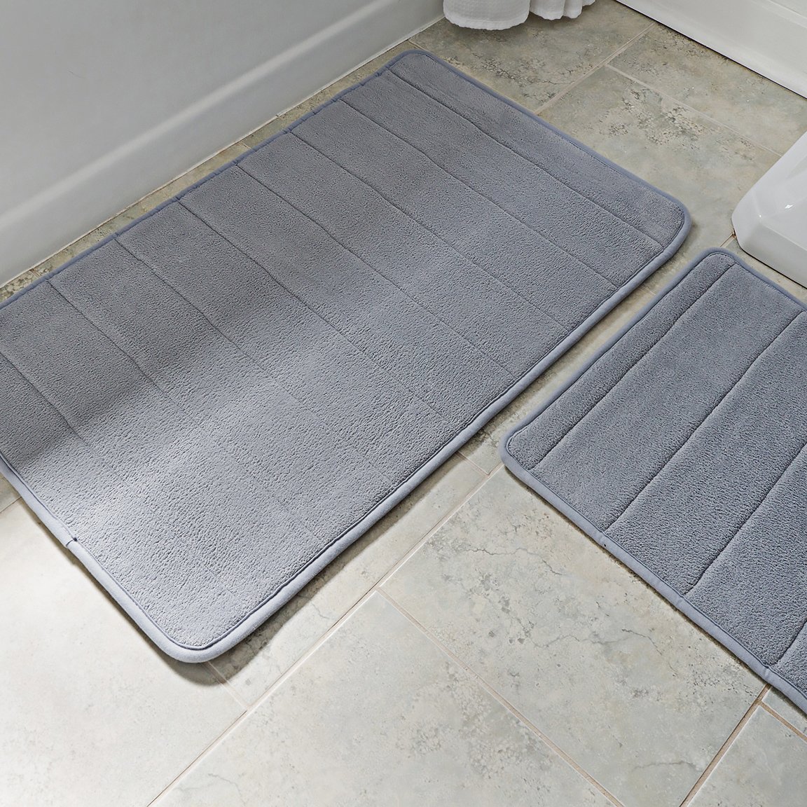 Bathroom Rug Mat, 5Piece Set Memory Foam, Extra Soft NonSlip Back