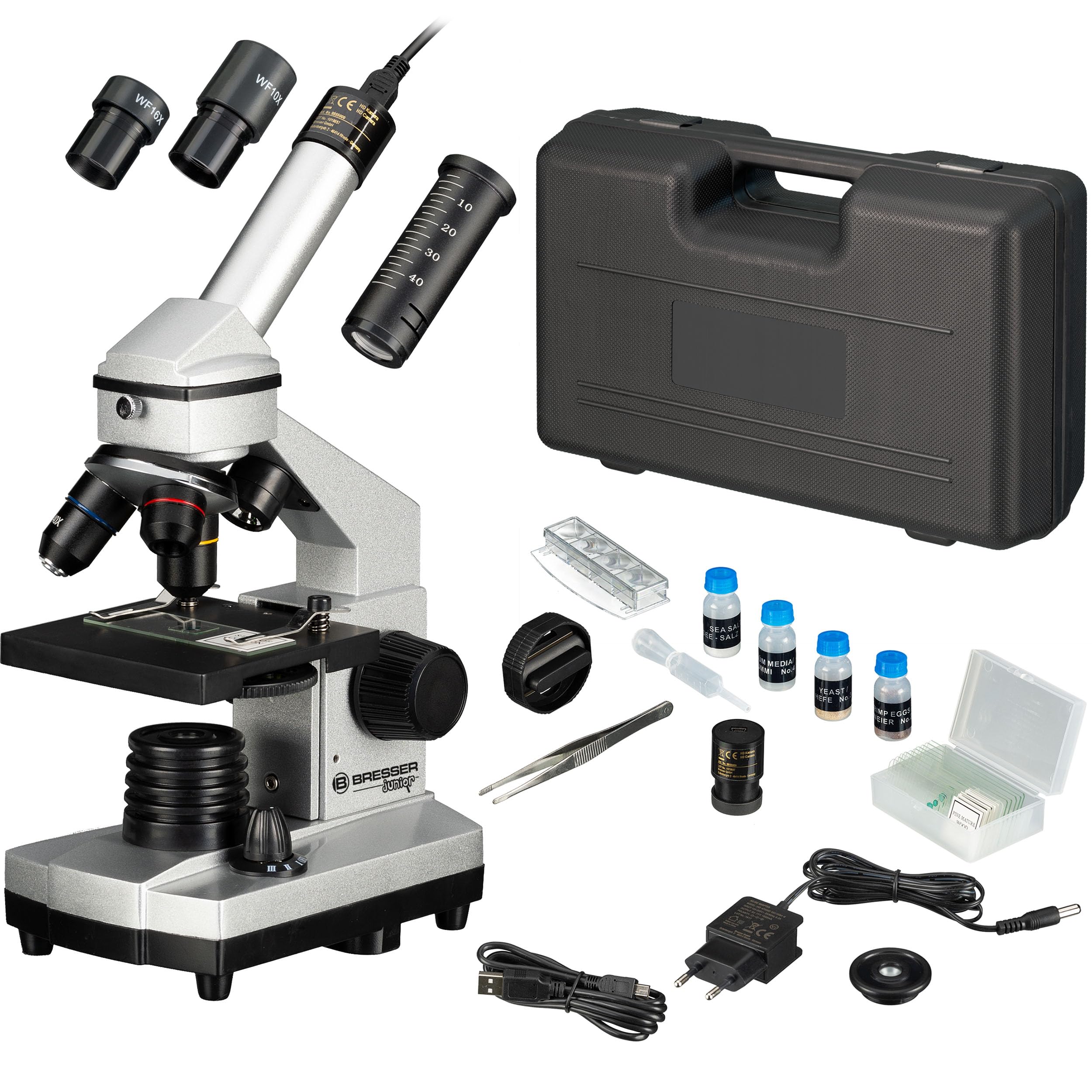 Bresser Junior USB Microscope Set 40x-1024x