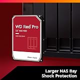 WD Red Pro 2TB NAS 3.5 inch Internal Hard Drive 7200 RPM SATA 6 Gb/s view 3