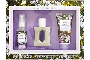 Ariana Grande God Is A Woman Gift Set - Includes Eau de Parfum, Body Lotion, Body Mist