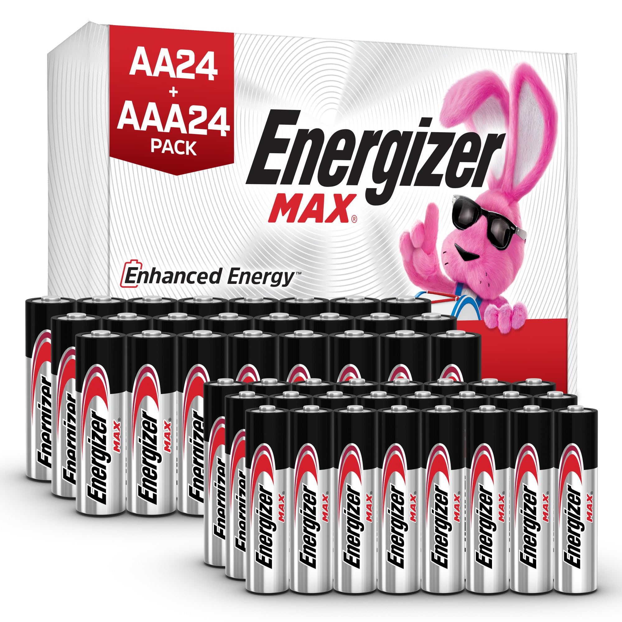 Energizer MAX AA 배터리 및 AAA 배터리 콤보 팩