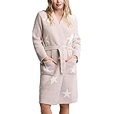 Barefoot Dreams womens Cozychic Starry Night Robe