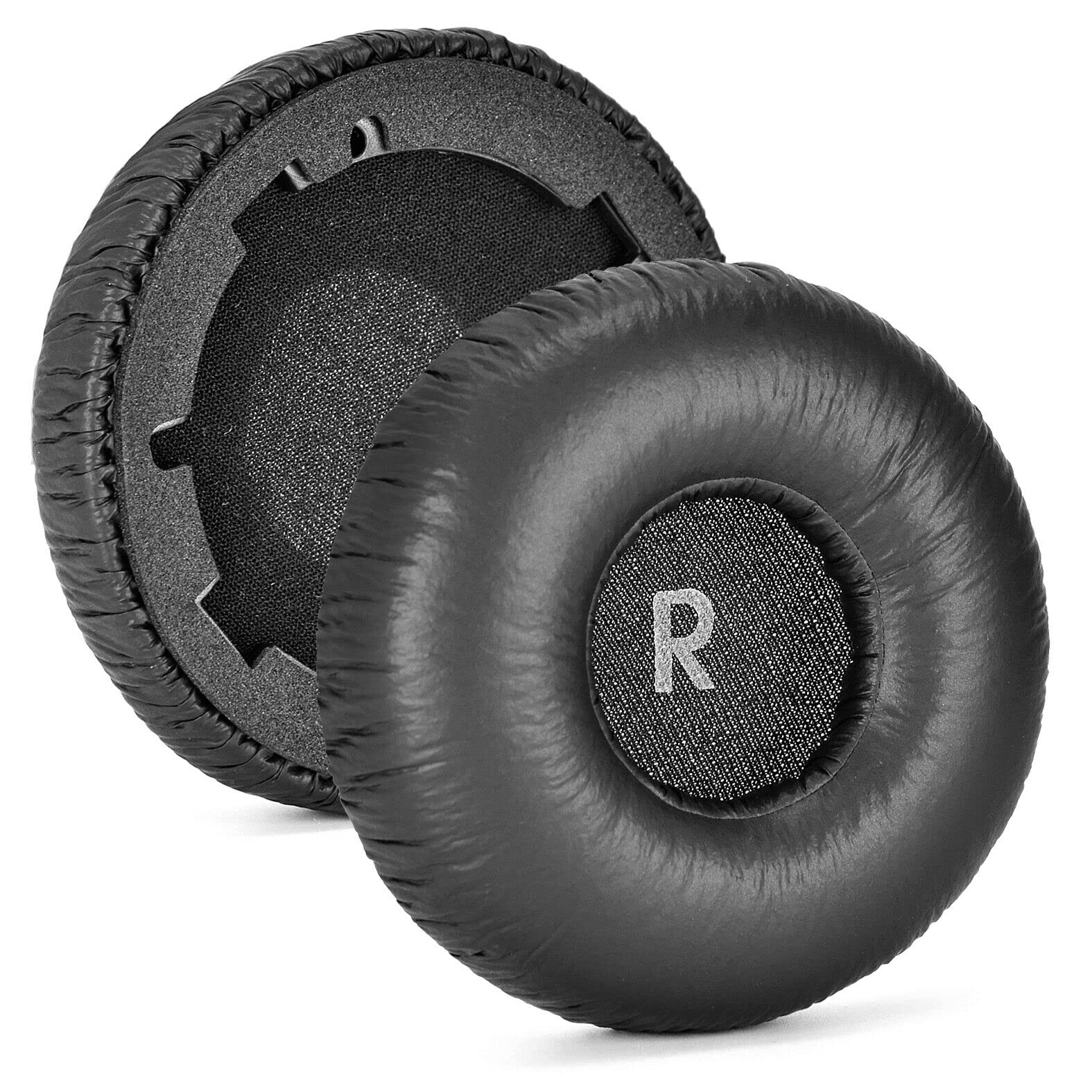 Replace Ear Pads Cushion Suitable for Tune 600BTNC T600 Earmuffs Headphone Sleeve with Buckle (Black)