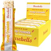 Barebells Orange Creamsicle Protein Bars, 20g Protein,12 Pack | No Added Sugar, 55g Protein Bar, No Palm Oil, Orange Vanilla Flavor, White Chocolate Coating, Post-Workout &amp; On-the-Go Snack