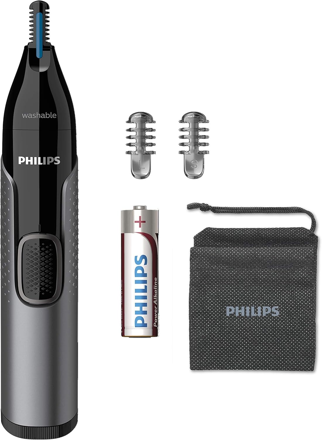 Aparador de Pelos Philips NT3650/16 Nariz Orelhas e Sobrancelhas