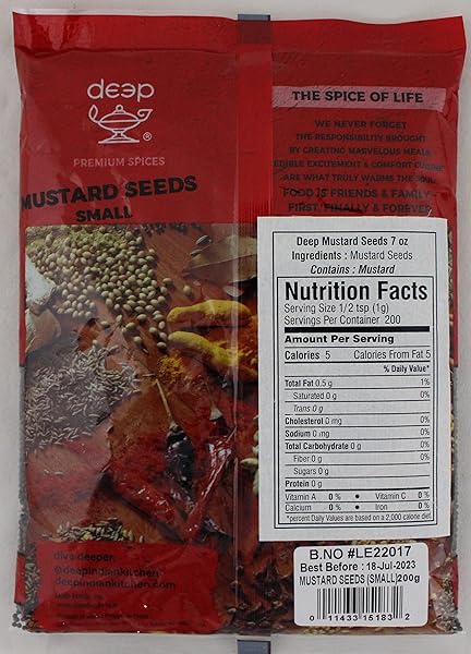 MUSTARD SEEDS SMALL 7OZ