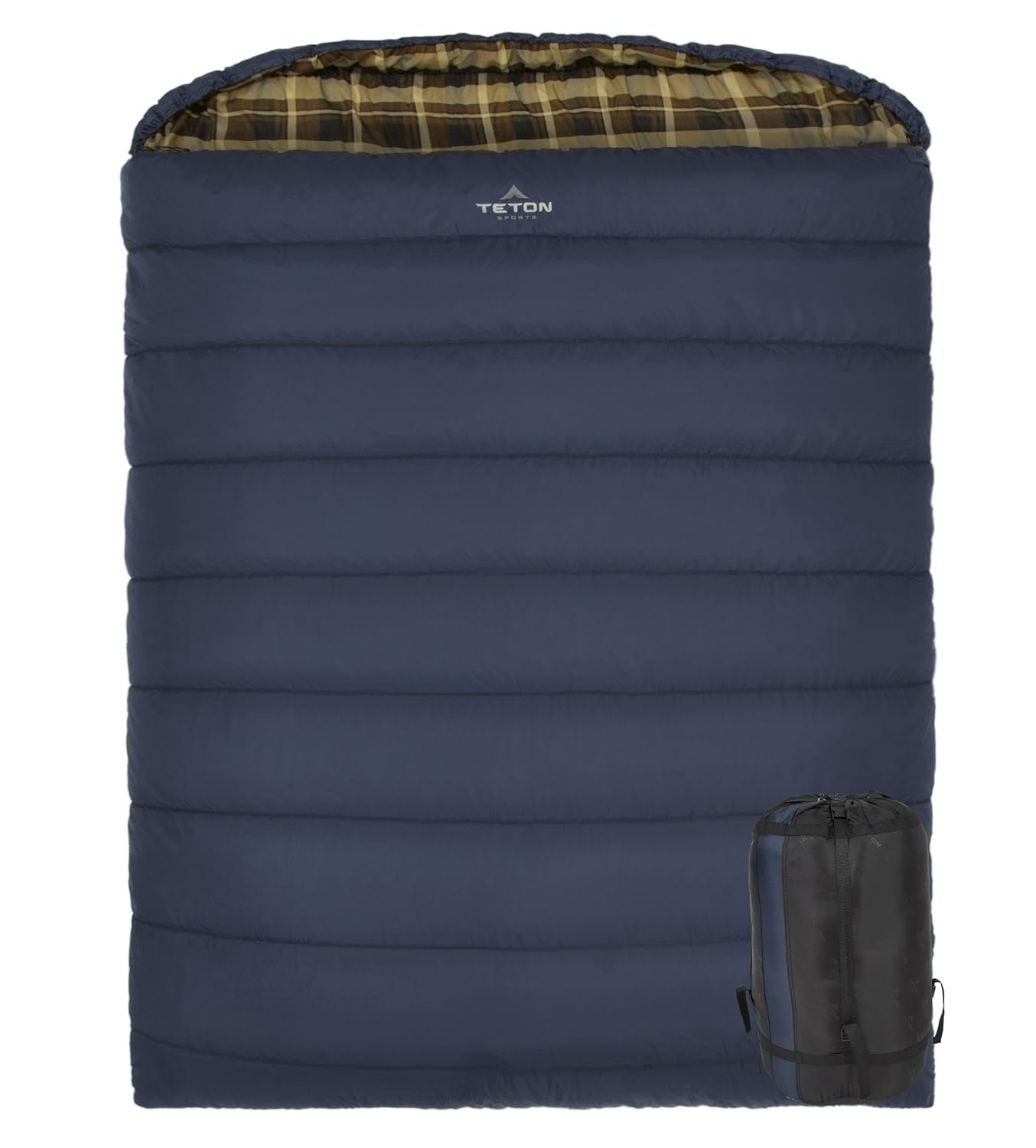 Teton Sports Mammoth +20F DoubleWide Sleeping Bag; Warm