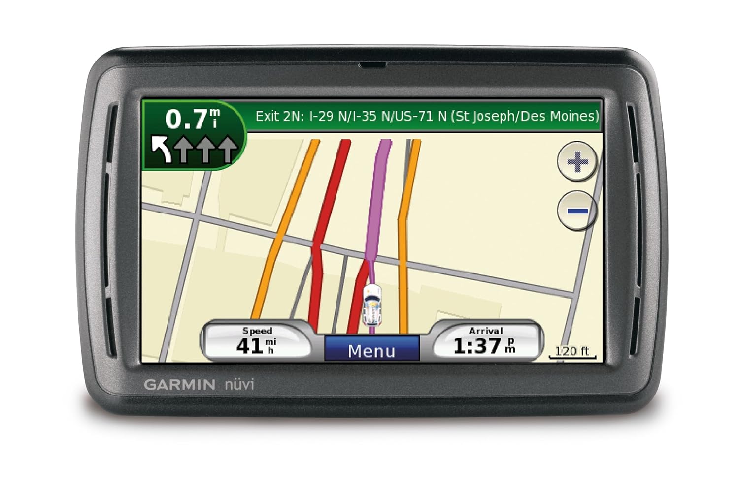 Amazon.com: Garmin nüvi 855 4.3-Inch Portable GPS Navigator (Discontinued  by Manufacturer): Home Audio & Theater