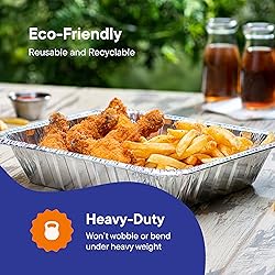 Stack Man Aluminum Lids for 9x13 Disposable