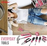 Hi-Spec Pink Tool Kit for Women 38-Piece with Case and Essential Hand Tools view 6