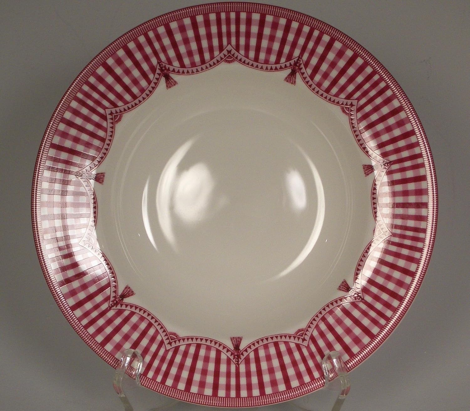 Queen's "Rooster" Fine China Rimmed Soup/Salad Bowl Soup