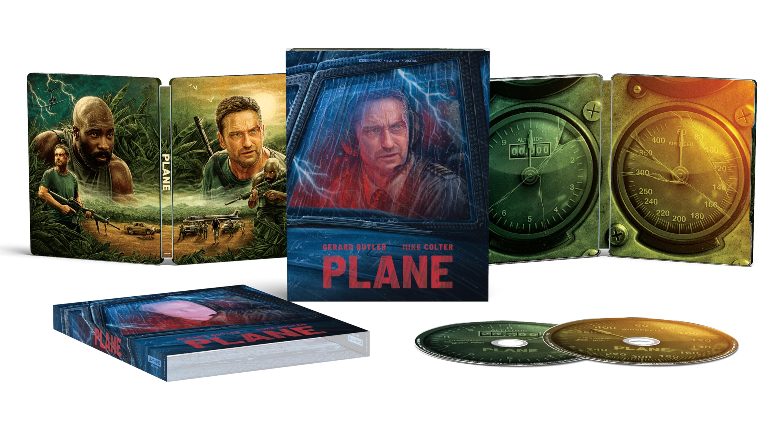 Plane - BLURAY, Digital, 4K ULTRA HD Image