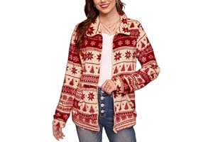 For G and PL Women's Long Sleeve Full Zip Soft Warm Fleece Jacket