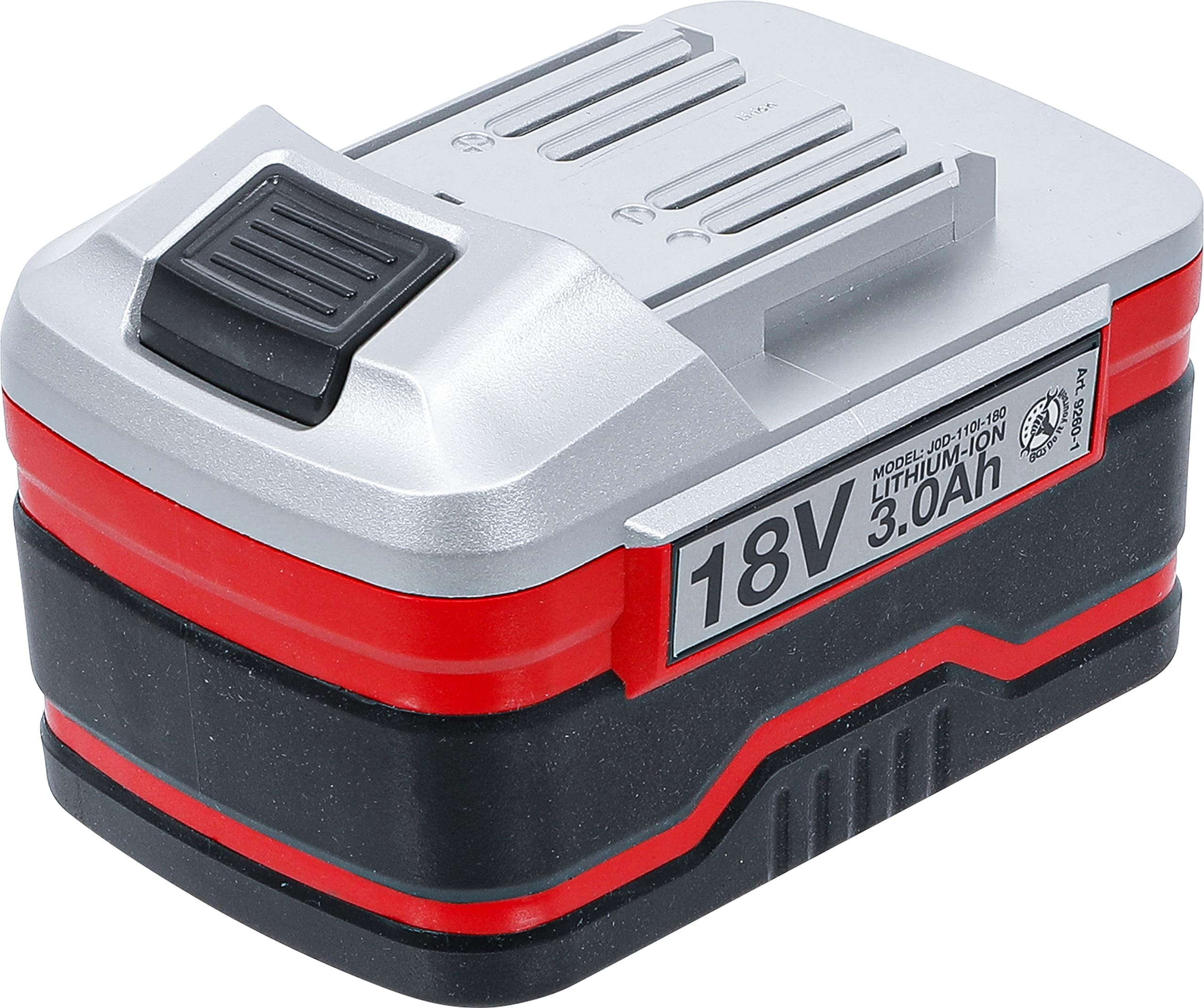 BGS Diy 9260-1 | Replacement Battery | Li-Ion | 18 V DC / 3.0 Ah | for Cordless Impact Wrench 9260