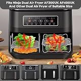 Esteopt Air Fryer Accessories Set for Ninja Dual AF300UK AF400UK - 10pcs view 4