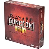 Rabbiteer Dungeon Derby, 3-6 Players, Family Friendly Strategy Board Game | Standard Edition, Real-Time Racing Game, Strategy and Spell Cards Included