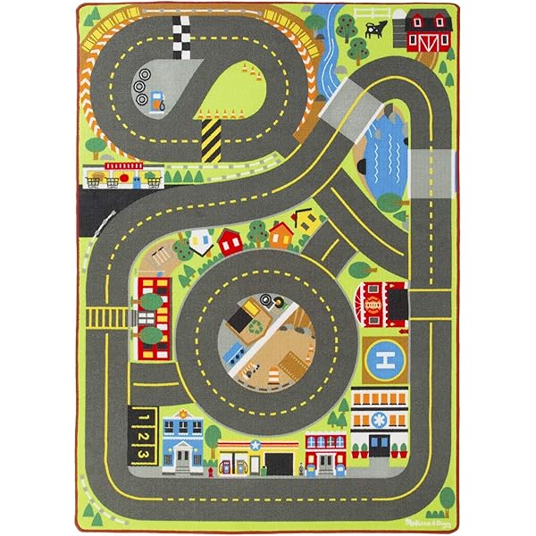 melissa and doug deluxe road rug