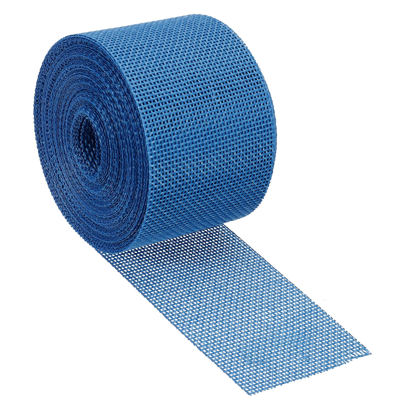 PATIKIL 2 Inch Wide 11 Yards Burlap Fabric Ribbon, Jute Crafts Roll Wrapping for Party Home DIY Wrapping Decoration Sky Blue