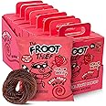 The FROOT Thief Real Fruit Snack Whips, Strawberry, Nut Free, Perfect for School Lunches and Snacks, Individual Bags Kids Snacks, 40 Pack