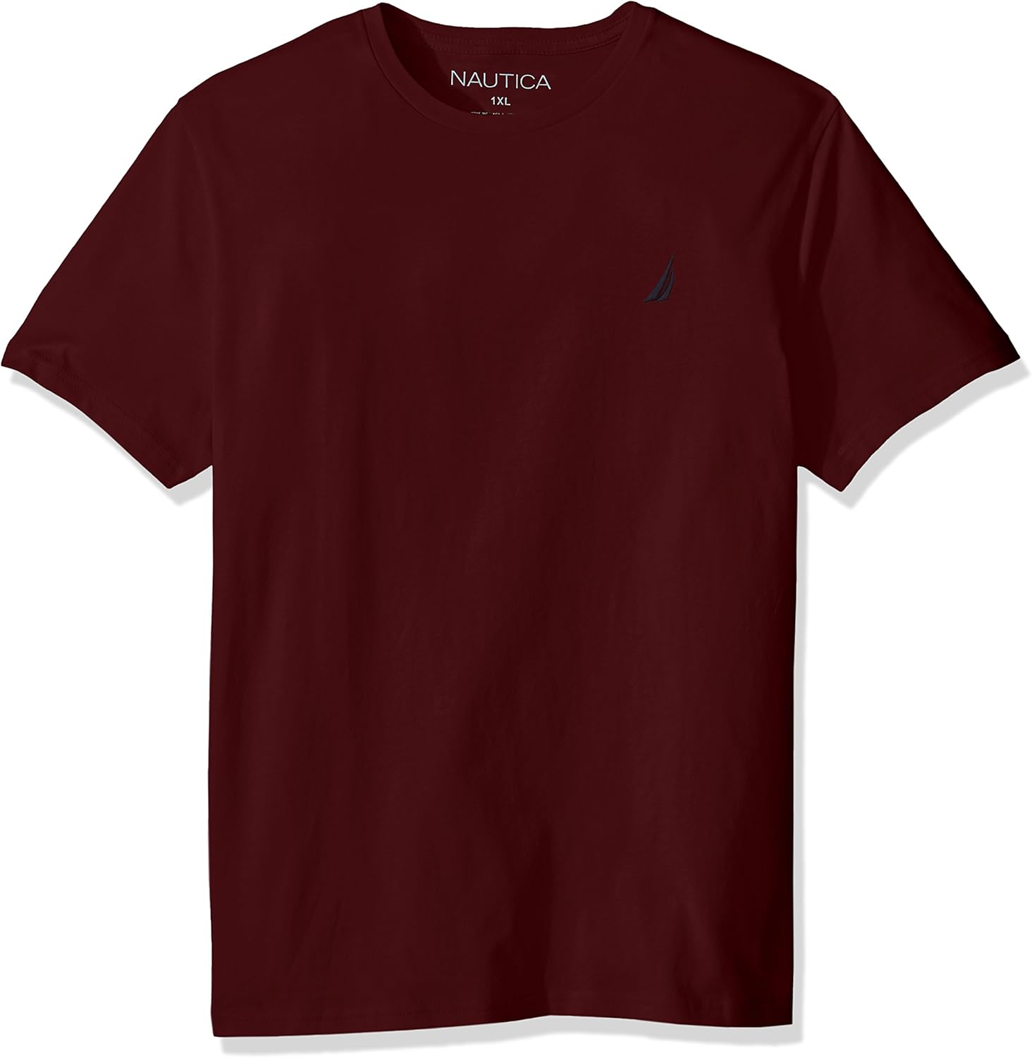 Nautica Men's Short Sleeve Solid Crew Neck T-Shirt | 