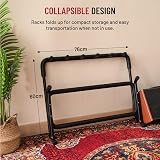 CAHAYA CY0345 Guitar Stand 5-Guitar Display Rack Folding Lightweight view 3