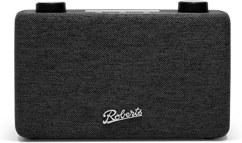 Roberts PLAYFM LW/MW/FM Analogue Radio Black Three Band