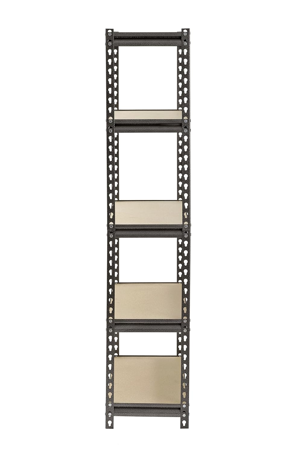 Muscle Rack UR301260PB5P-SV Silver Vein Steel Storage Rack, 5 Adjustable Shelves, 4000 lb. Capacity, 60" Height x 30" Width x 12" Depth: Industrial & Scientific