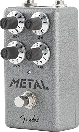 Fender Hammertone Metal Distortion Pedal Powerfully Boosted Tone view 4