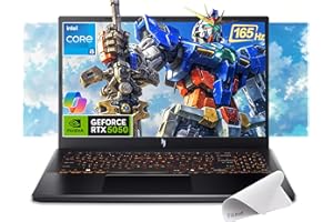 acer Nitro V 15.6” FHD IPS 165Hz Gaming Laptop, Intel Core i5-13420H, NVIDIA GeForce RTX 5050 with 8GB GDDR7 VRAM, Win11H, w/Mouse pad (16GB RAM, 512GB PCIe SSD)