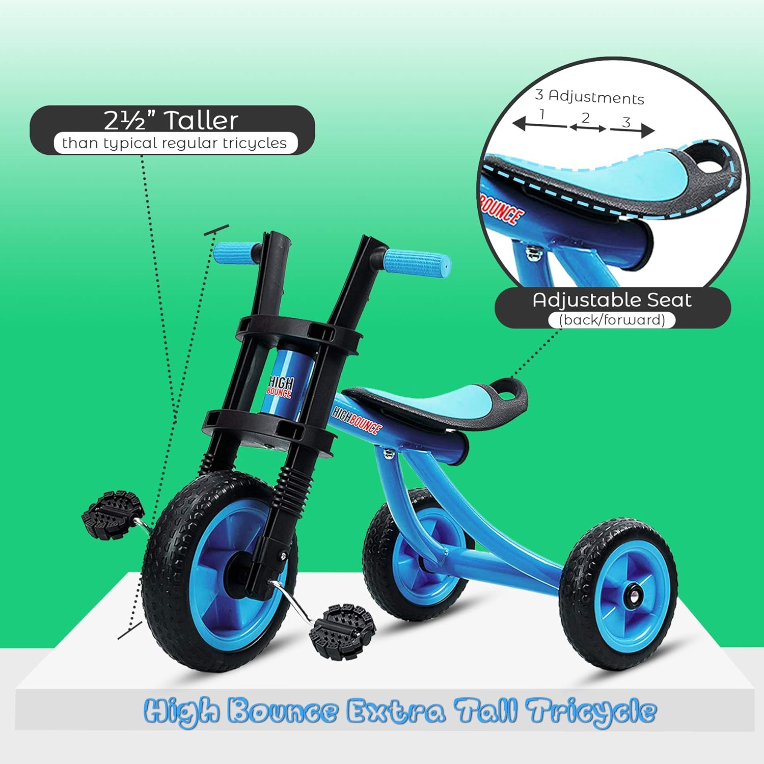 bounce 3 wheel travel system