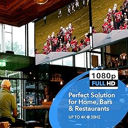 OREI HDMI Splitter 1 in 4 Out – 4K@30Hz HDMI 2.0