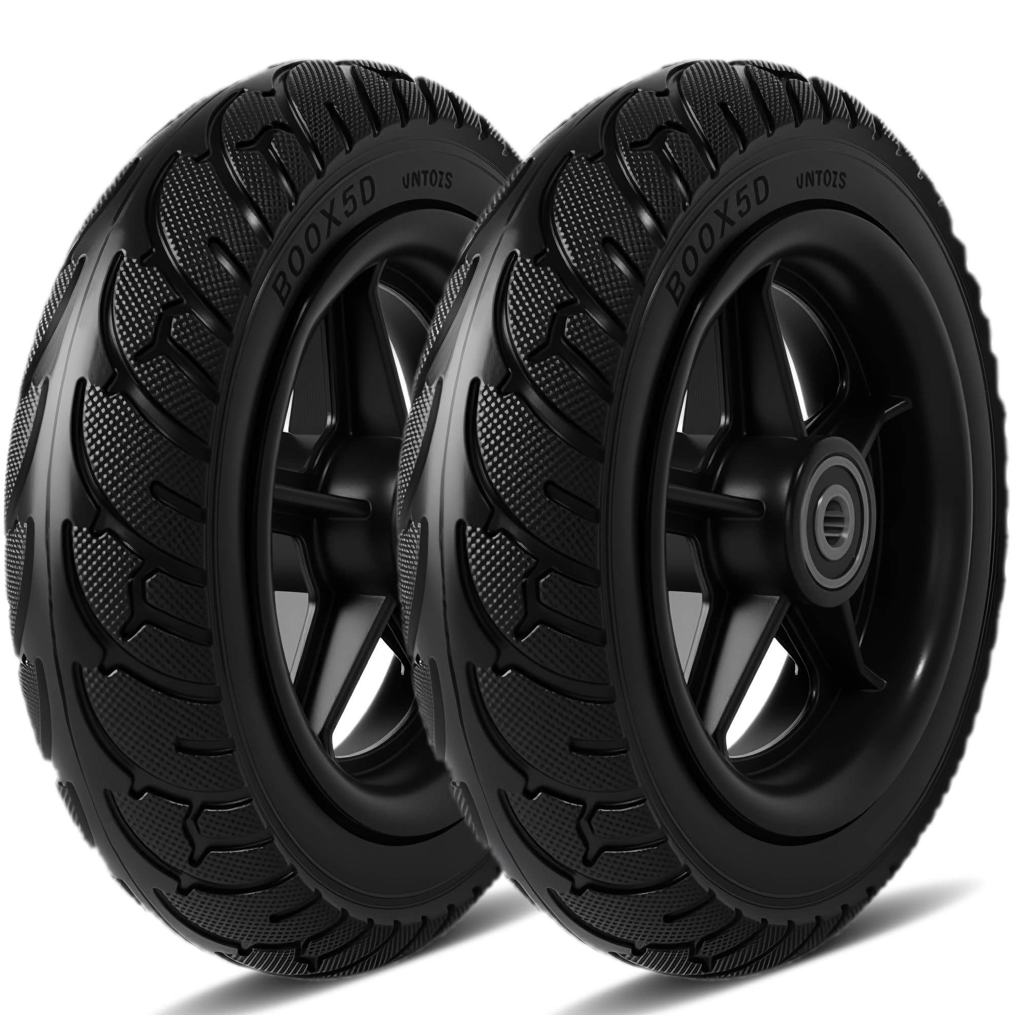 Photo 1 of PRO CAKEN 200x50 solid tire wheel with Plastic Hub for electric scooter balance car 8x2 solid wheel explosion proof puncture tubeless tire parts…
