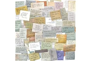 VANRA 240 Pcs Vintage Quote Stickers Inspirational Motivational Scrapbook Sticker for Journaling Planner Water Bottles, Waterproof Vinyl Retro Stickers for Scrapbooking Pages
