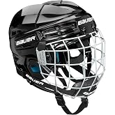 Bauer Prodigy Hockey Helmet Combo with Facemask Cage, Youth Size