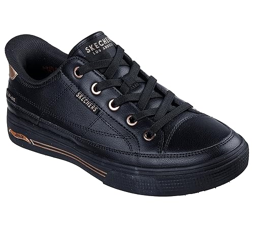 Skechers Street Womens,Arch FIT Arcade-Catch YA Ther,BBK,5 M US - Amazon deal for $36.94