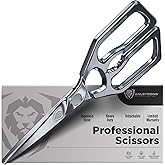 Dalstrong Kitchen Scissors - Japanese Stainless Steel | Detachable for Cleaning - For Spatchcocking Chicken - Trimming Herbs - Pizza - Flatbread - Gift Packaging